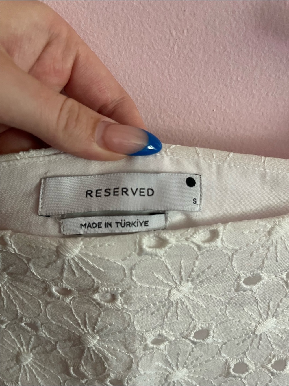 White Ruffle Mini Skirt - Picture 3 of 3